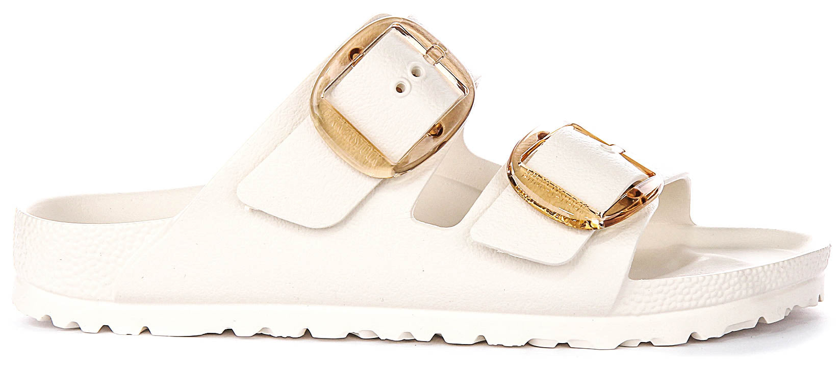 Sandali Birkenstock Arizona | EVA bianco - fibbia grande da uomo e donna - calzata stretta