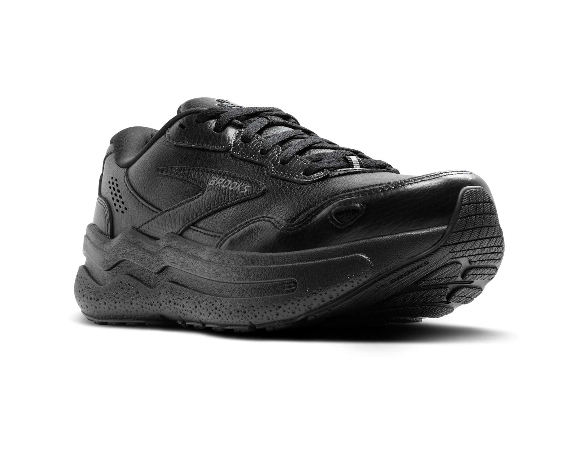 Chaussures de course larges en cuir pour femme Brooks Ghost Max 2